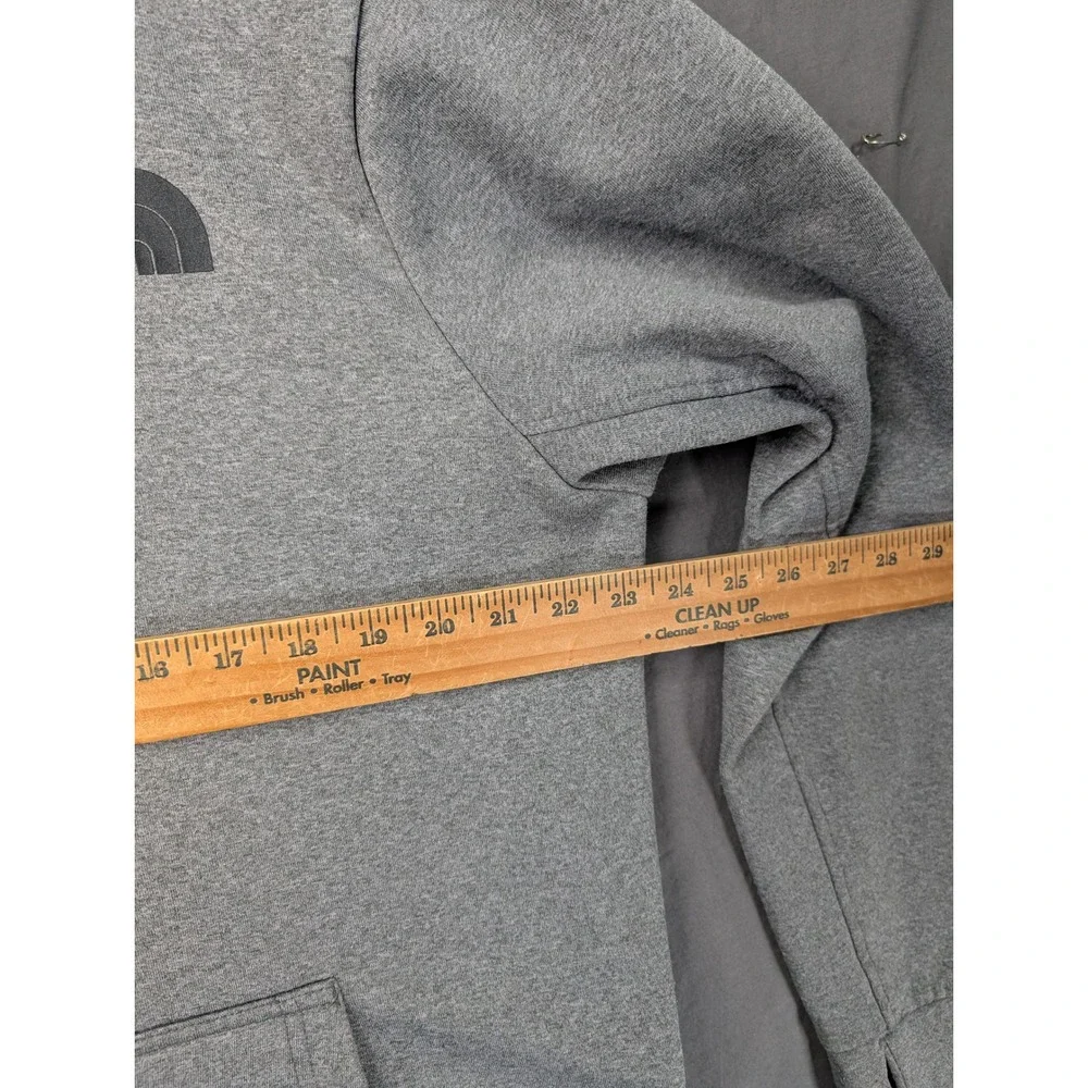 The North Face brand hood exploring